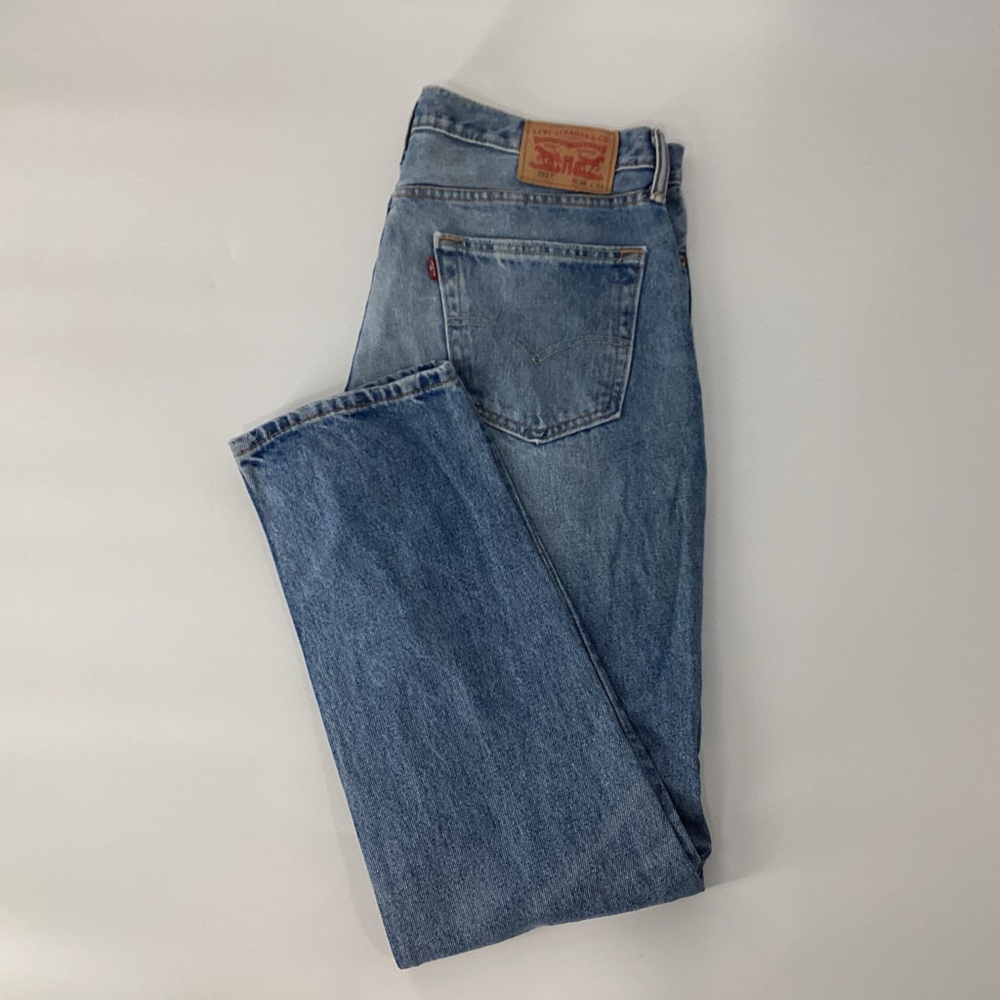 Levi’s Blue Straight Pants Jeans 32X34 NWT 100% Cotton